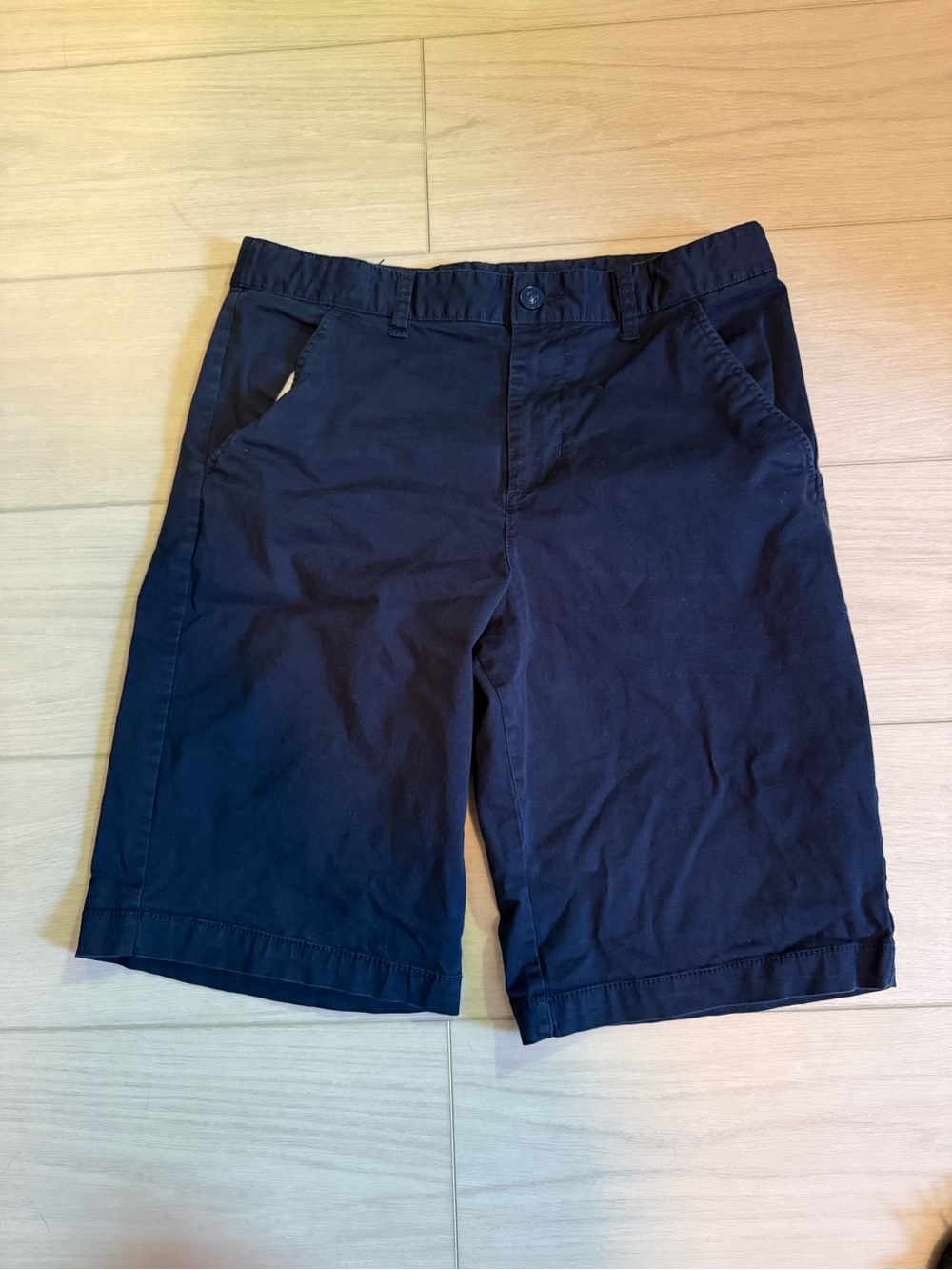 Boys Navy Casual Shorts
